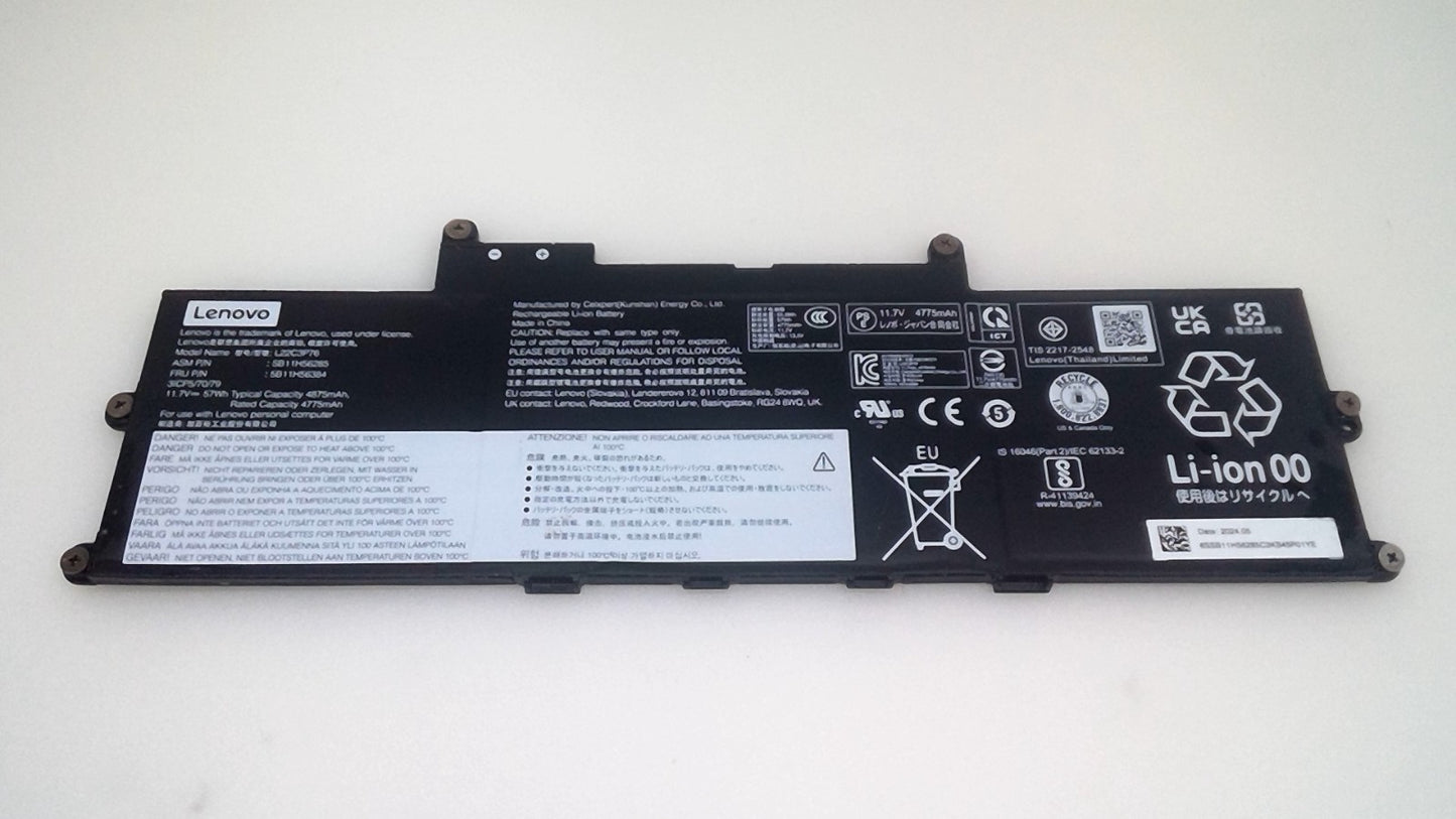 Genuine L22C3P76 Battery for Lenovo ThinkPad X1 Carbon 12th Gen L22B3P73