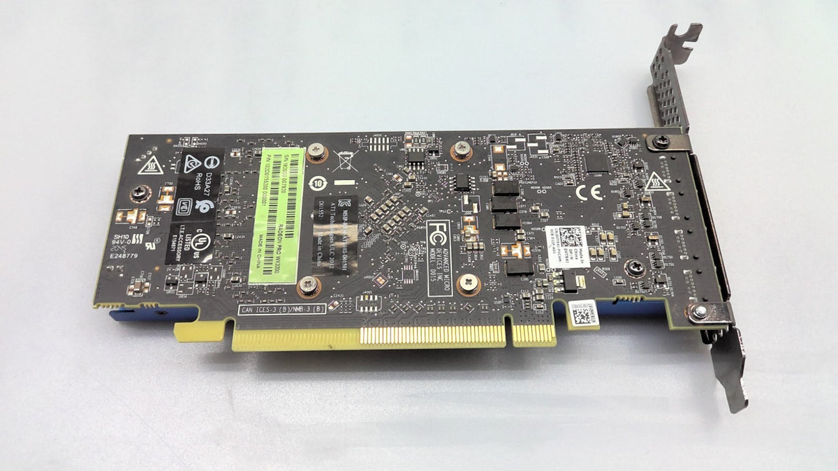 Dell AMD Radeon Pro WX 3200 4GB GDDR5 PCIe Graphics Card 0VTR4J 4x mini DP