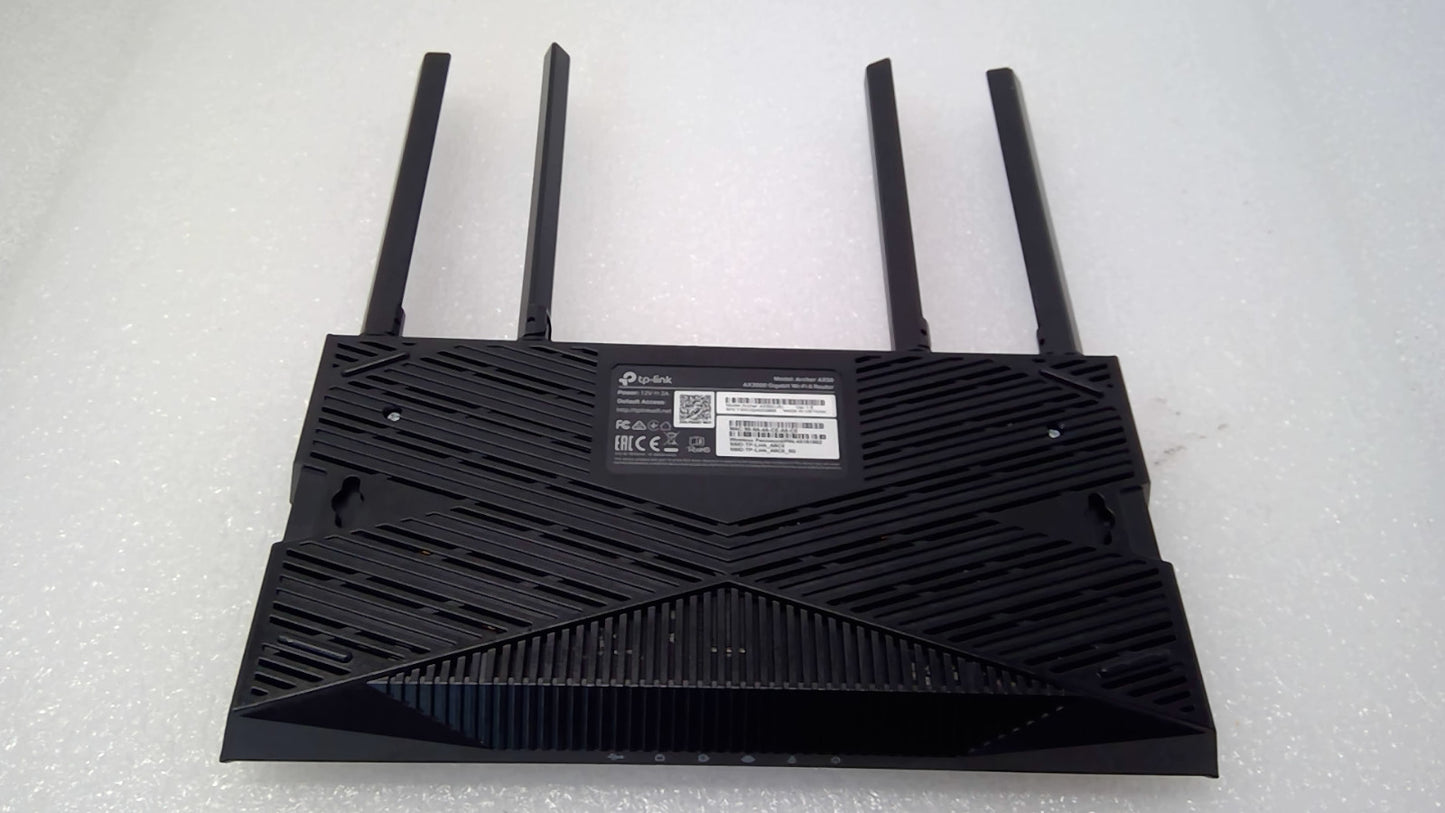 TP-Link Archer AX50 AX3000 Wireless Dual-Band Gigabit WiFi 6 Router W/AC