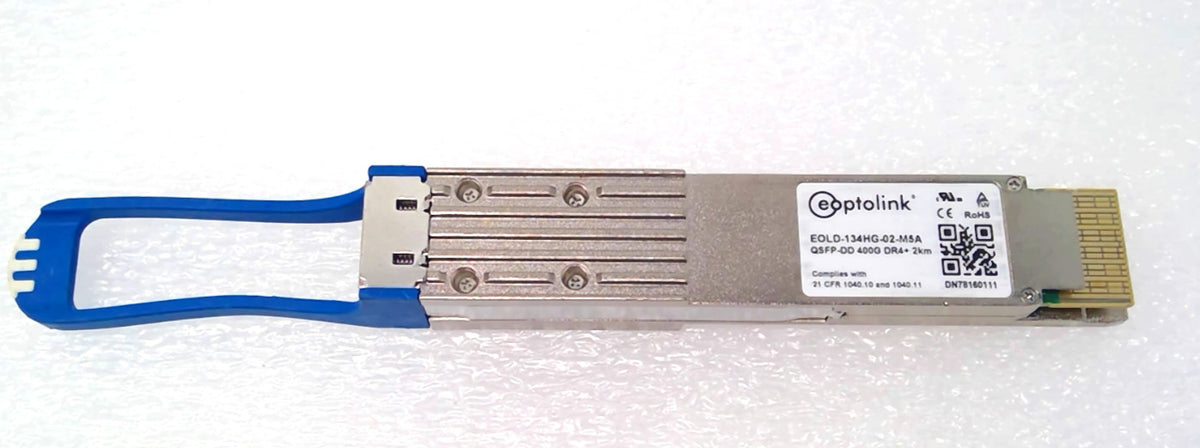 EOPTOLINK EOLD-134HG-02-M5A QSFP-DD MPO 400G DR4+ 2KM Transceiver Module.