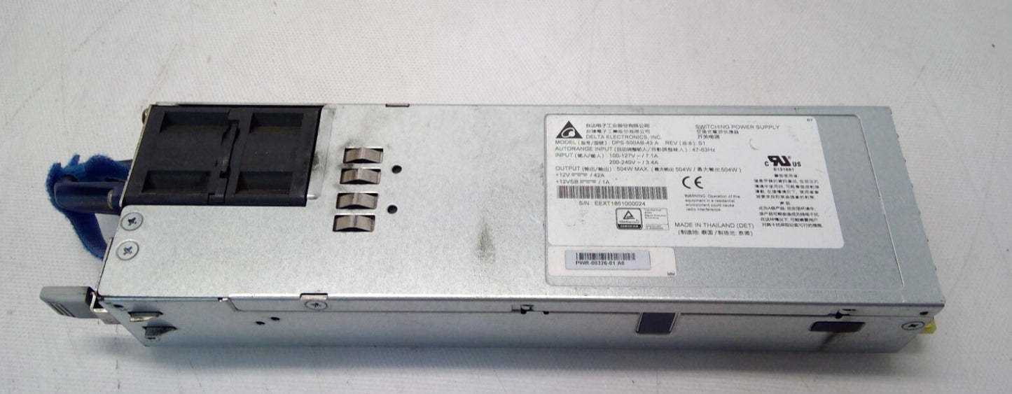 ARISTA PWR-511-AC-BLUE DPS-500AB-43 A REAR TO FRONT PSU For 7050X3 series switch
