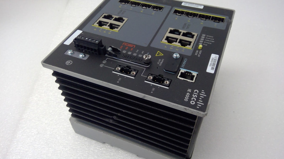 *Read* Cisco IE-4000-4TC4G-E 8-Port Managed Industrial Ethernet Switch DIN Rail