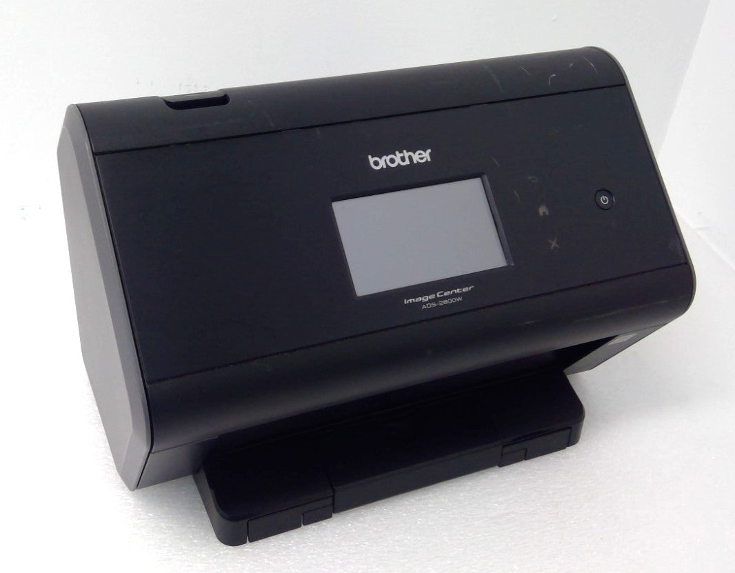 Brother ADS-2800W Wireless Color Desktop Document Scanner Touchscreen Duplex