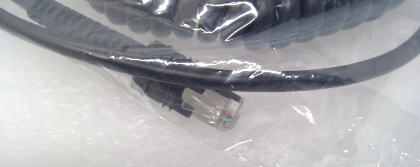 NEW Zebra CBA-R71-C09ZAR Coiled Cable 9 ft Serial Data Transfer Cable -Female