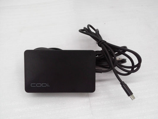 Codi  A03039 90W USB-C Laptop  AC Power Adapter  W/Power Cord