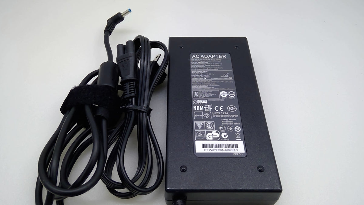 For HP HSTNN-CA27 150W AC Adapter 19.5V 7.7A 4.5x3.0mm Blue Tip 645509-002