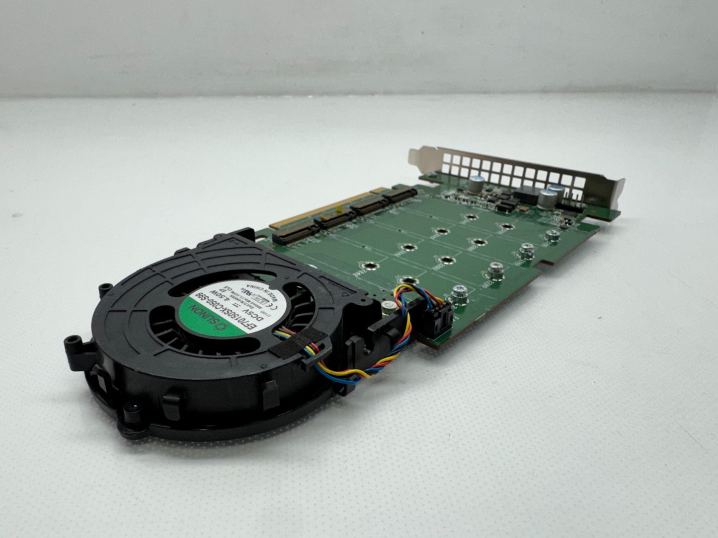 Dell DPWC400 Quad M.2 PCIe Solid State Drive Adapter Card DP/N 080G5N No Cover