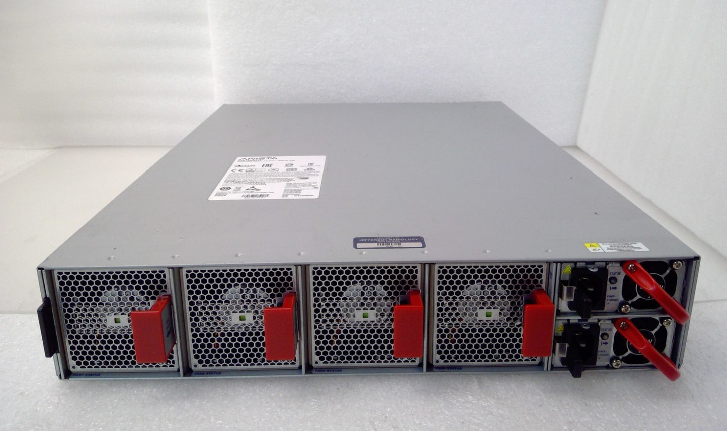 Arista DCS-7250QX-64-F 64P 40GbE QSFP+ RA Switch DCS-7250QX-64 2X PSU 4X FAN