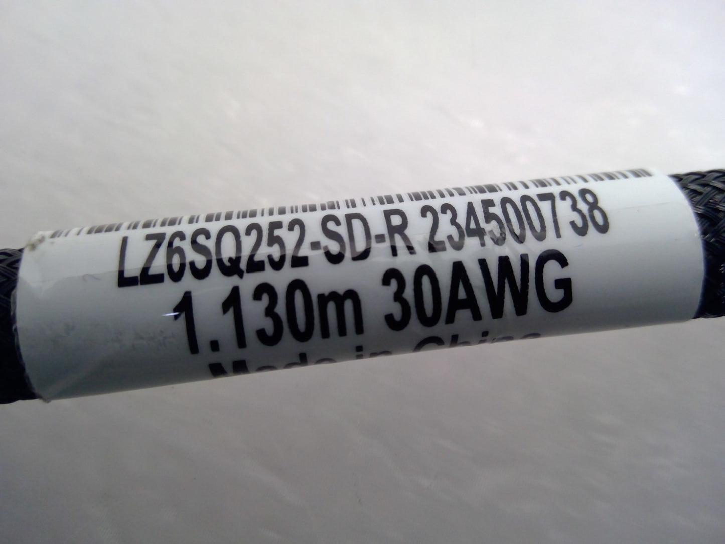 Luxshare 800G DAC Twinax Cable 1.13M 30AWG OSFP LZ6SQ252-SD-R 1089999-01