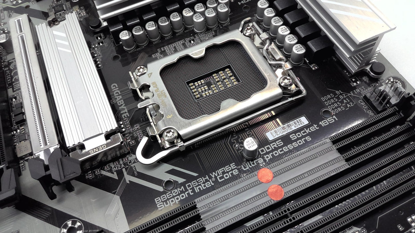 GIGABYTE B860M DS3H WIFI6E Intel LGA 1700 Micro ATX DDR5 motherboard*Read*