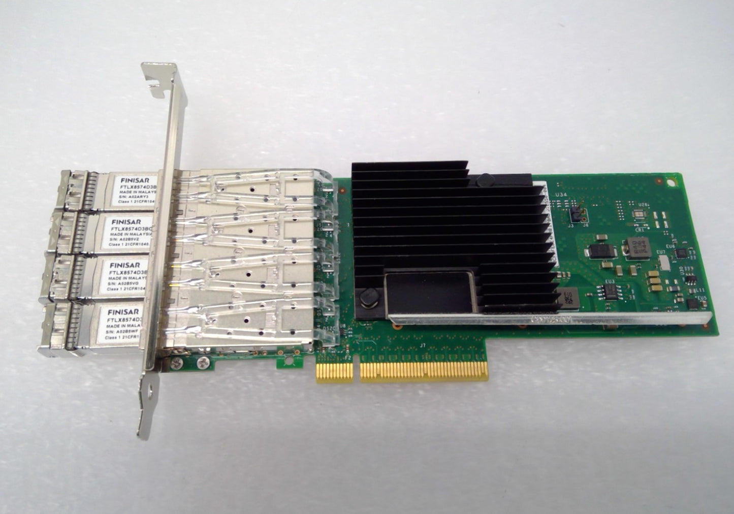 Cisco X710-DA4 Quad-Port 10GB SFP+PCIe X8 Server Network Card 30-100131-01 W/SFP