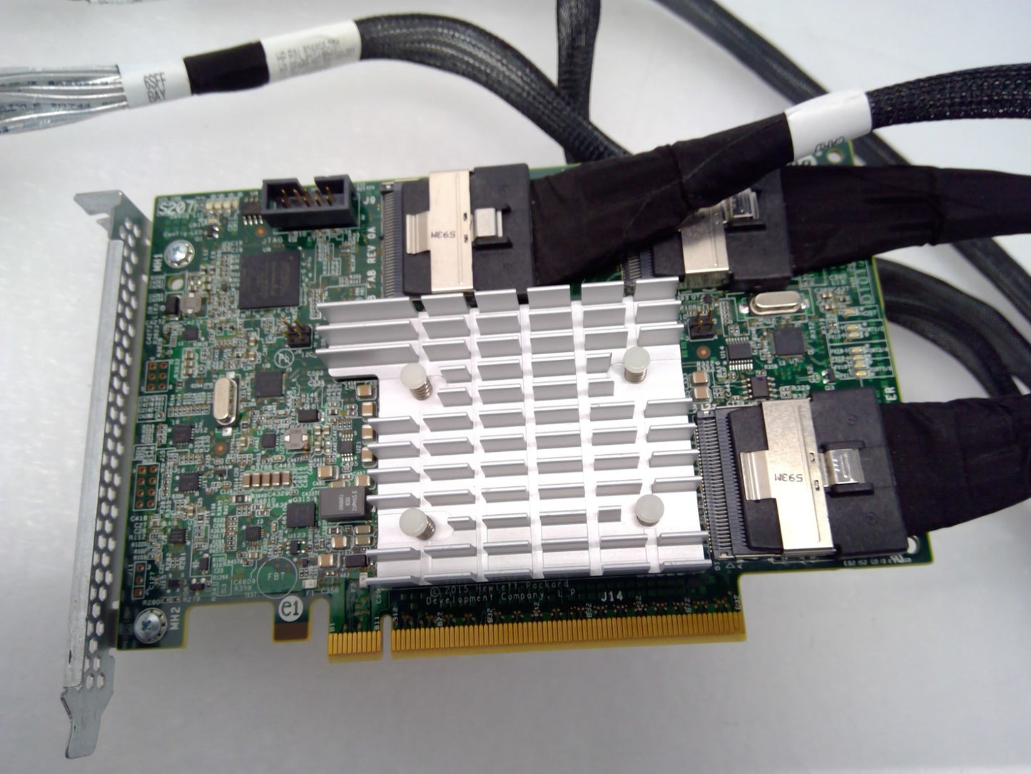 HP 824019-001 NVME PCI-e Bridge Controller Card 708724-001 With Cable