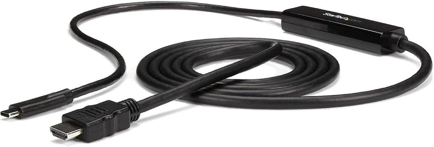 StarTech USB-C To HDMI 4K 30Hz 6ft Cable Adapter CDP2HDMM2MB
