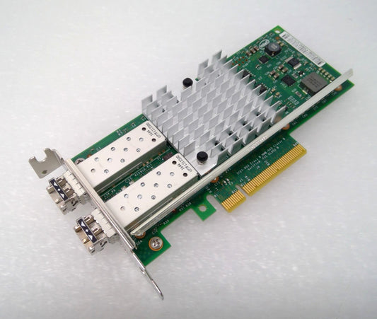 Dell 0942V6 942V6 Intel X520-DA2 Dual Port 10Gb SFP+ PCIe Server Adapter W/2 SFP