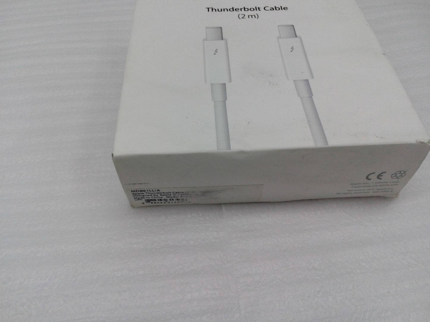 Genuine Apple 2m / 6FT Thunderbolt 2 Cable Mini DP A1410 MD861LL/A - White