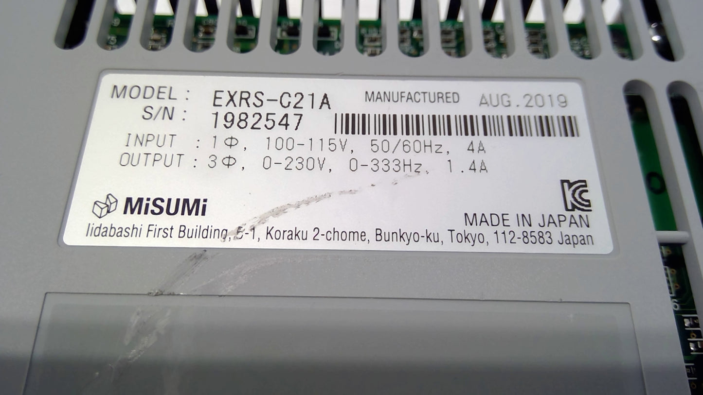 Misumi EXRS-C21A Motor Driver Controller Free Shipping W/Battery