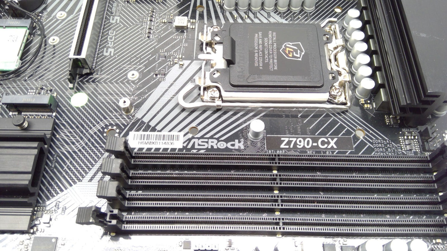 ASRock Z790-CX ATX LGA1700 Motherboard with Wi-Fi - *READ*