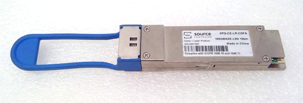 Source Photonics SPQ-CE-LR-CDFA 100G QSFP28 LR4 10km SMF LC Transceiver