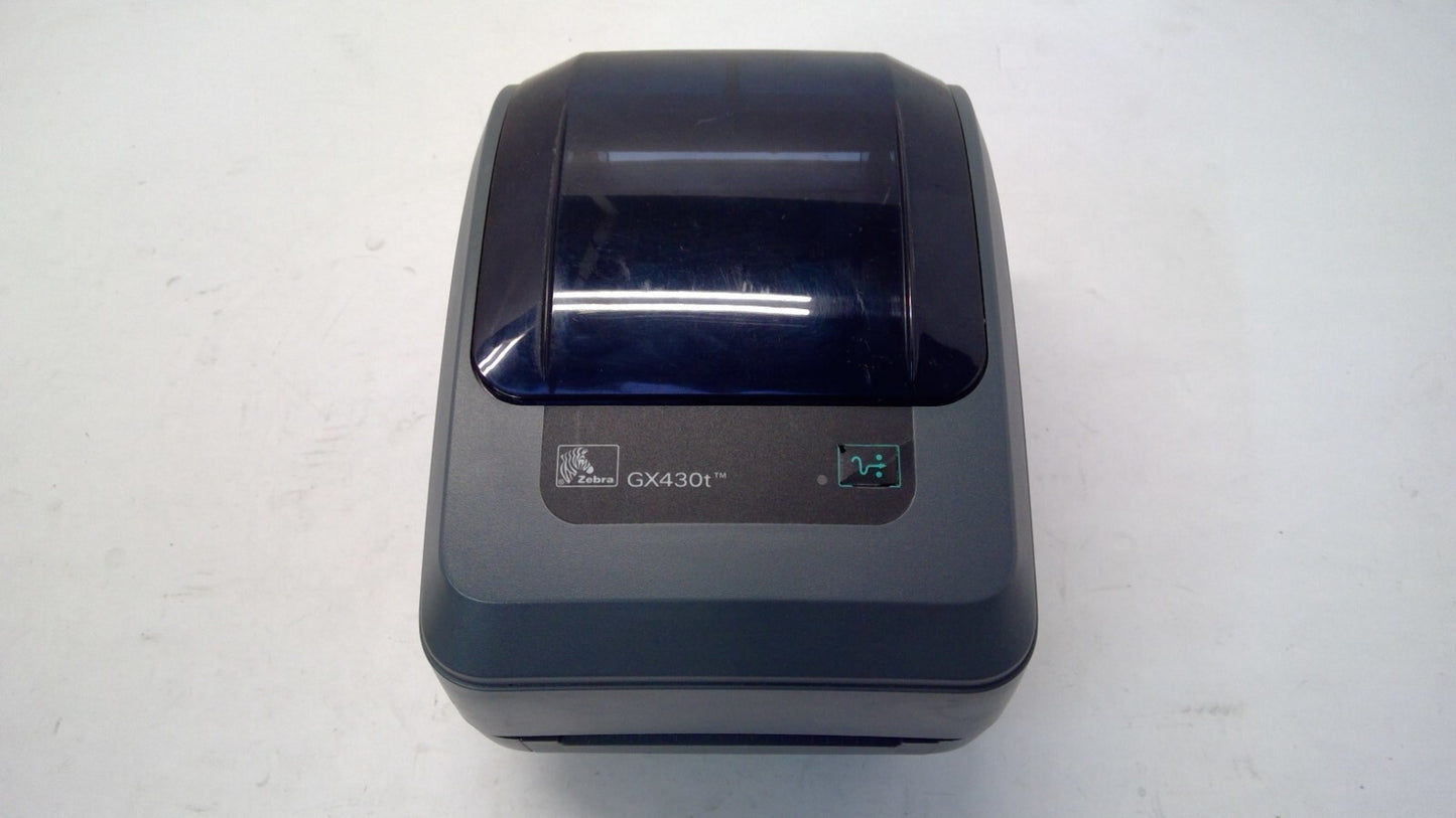 Zebra GX430T Thermal Printer USB and Ethernet GX43-102410-000# Read*Detail*