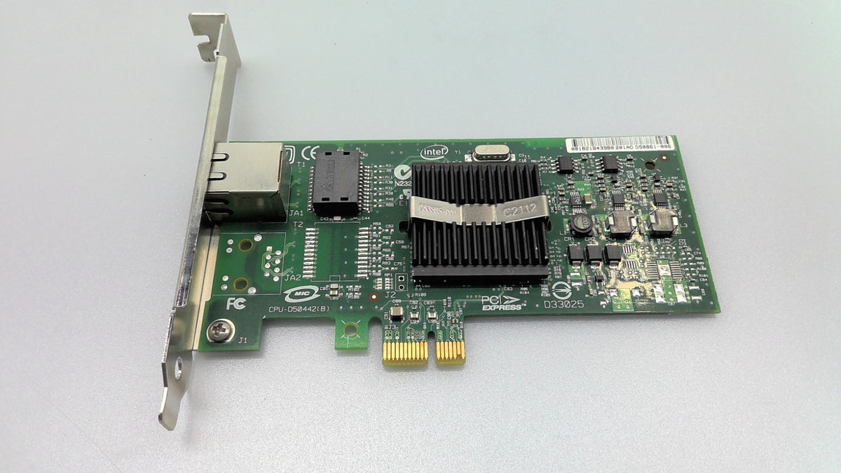 INTEL EXPI9400PTBLK PRO/1000 Single Port PCI-E Network Card Full Bracket