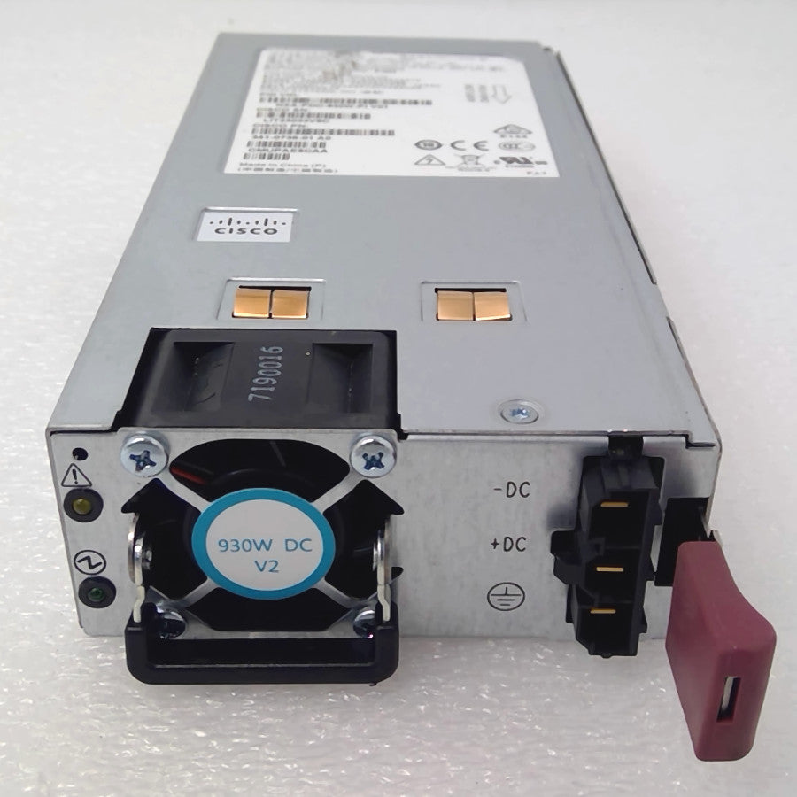 Cisco NXA-PDC-930W-PI Nexus 9k 930W DC Power Supply Port-Side Intake PSU