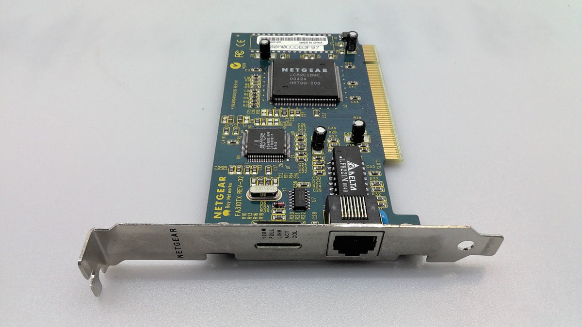 NETGEAR FA310TX Rev-02 P/N 6804100310 PCI Ethernet Network Card