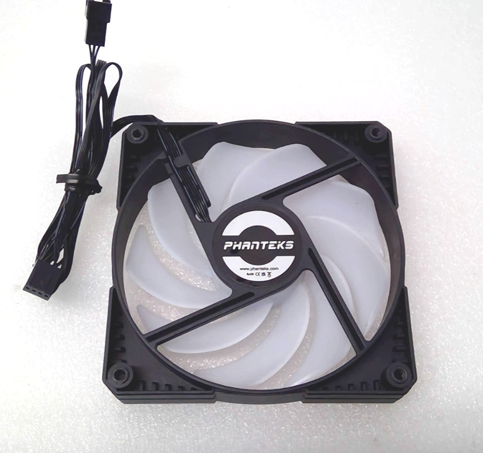 Phanteks SK120 D-RGB PWM 120mm High Airflow Computer Case Fan - Black