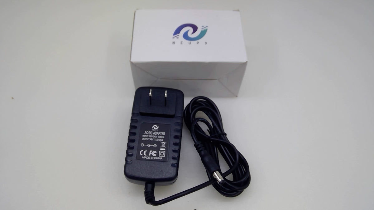 NeuPo 48V 0.31A 15W AC/DC Adapter for Polycom VVX IP Phone 17009