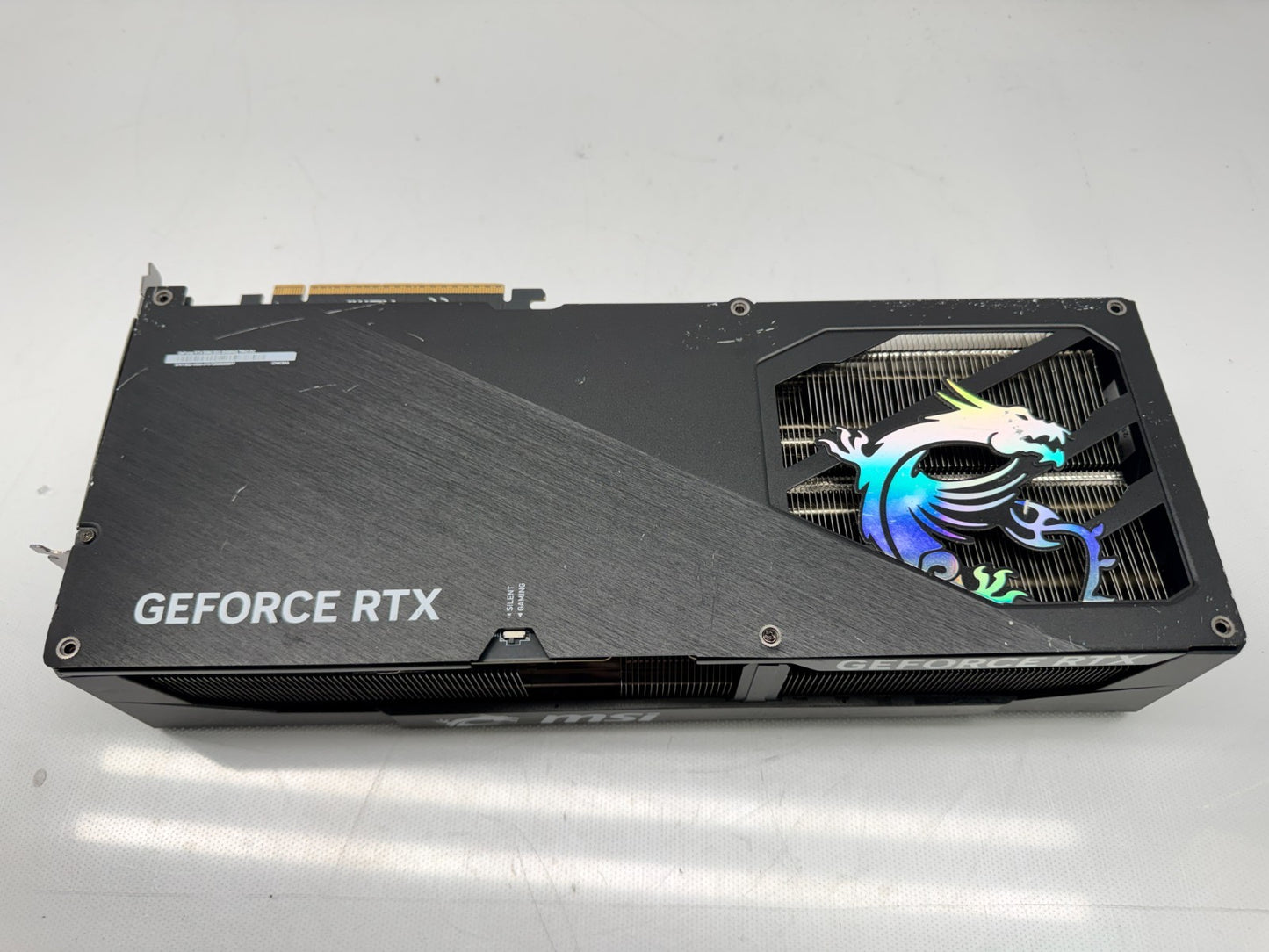 *For Parts * MSI GeForce RTX 5090 32GB GAMING TRIO GDDR7 Graphics Card