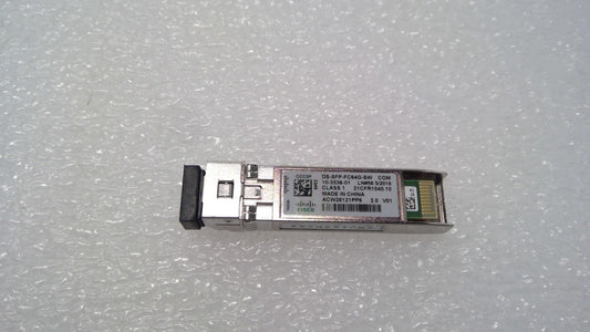Cisco DS-SFP-FC64G-SW, 64GB  P/N 10-3538-01, SW SFP with hologram