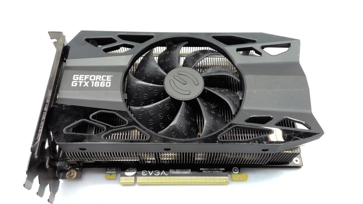 EVGA GeForce GTX 1660 XC Gaming 6GB GDDR5 Graphics Card 06G-P4-1163-KR
