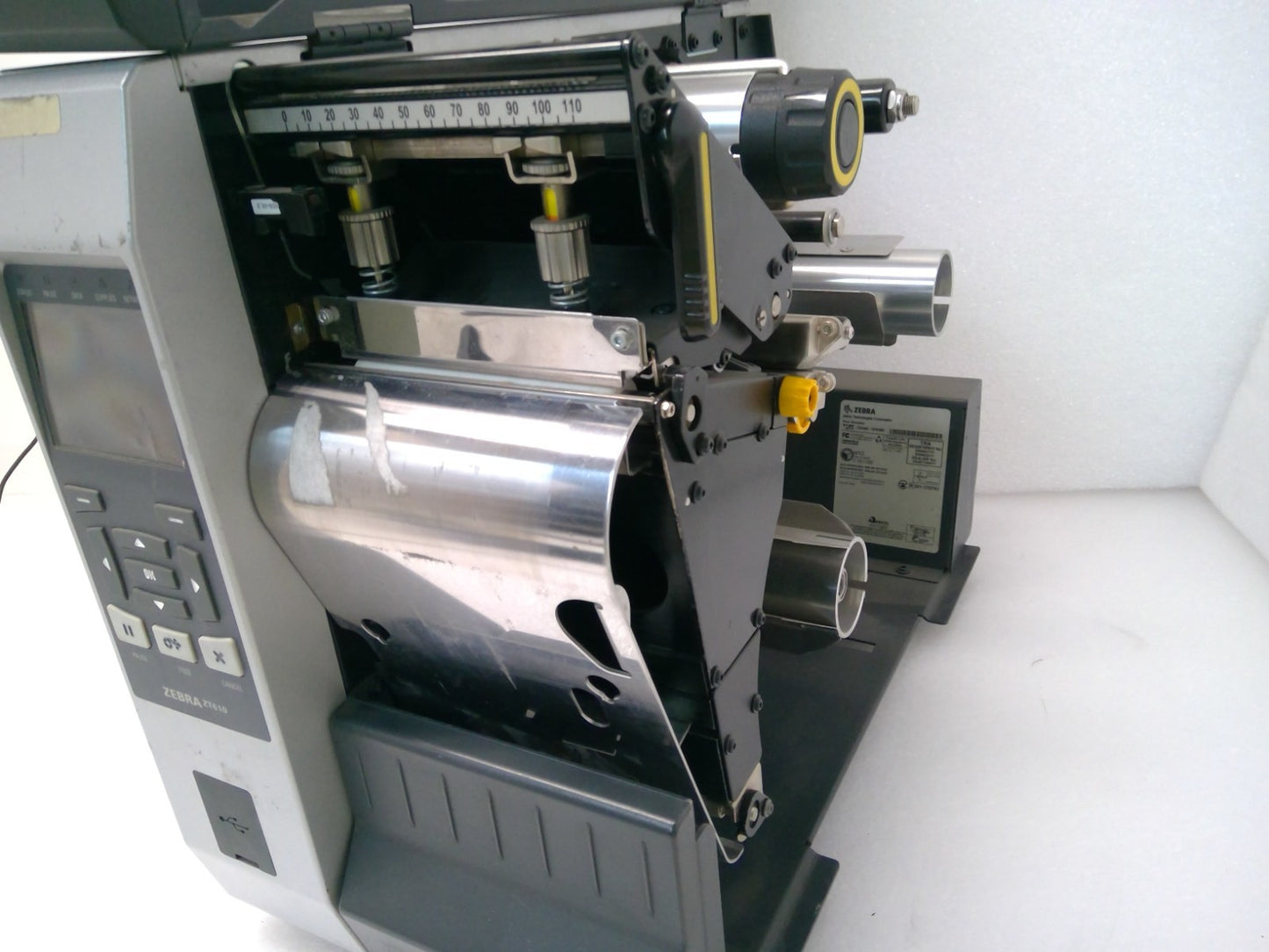 Zebra ZT610 Direct Thermal /Transfer Label Printer 203dpi ZT61042-T10100Z *Read*