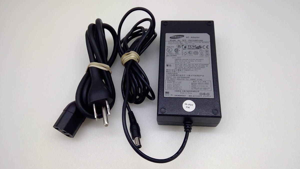 Samsung PSCV360104A 12V 3A 36W AC Adapter LCD Monitor Power Supply