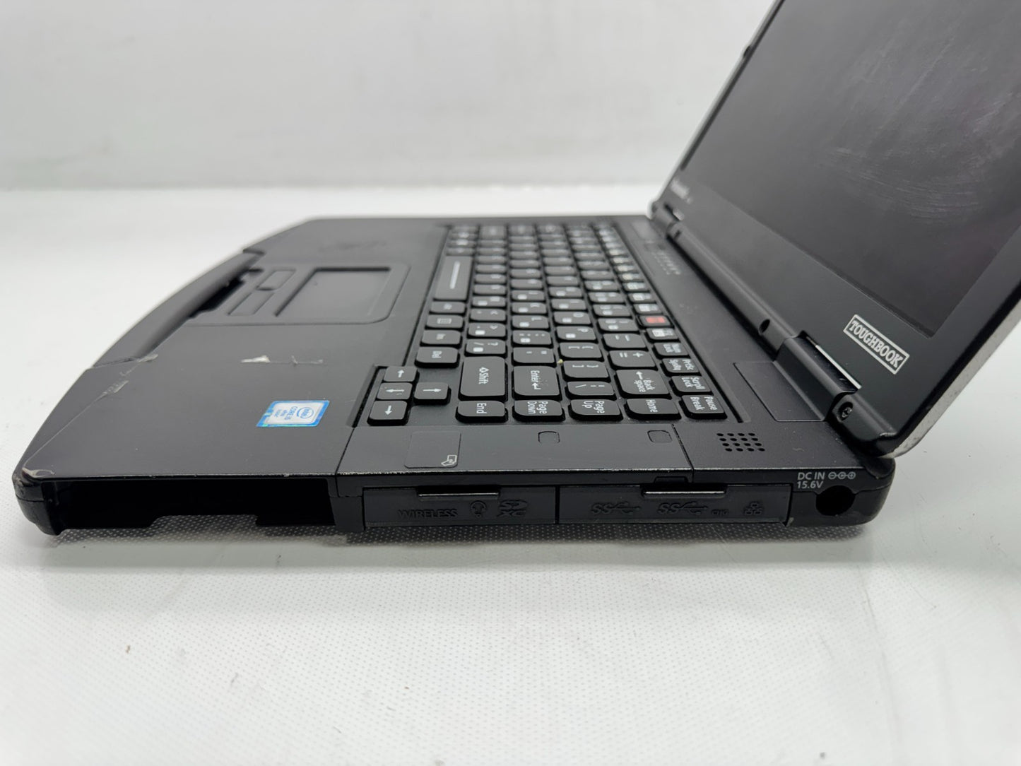 Toughbook CF-54 FHD Touch i5-6300U@2.4GHz 8G RAM NO SSD NoAC W/Diskreader *READ*