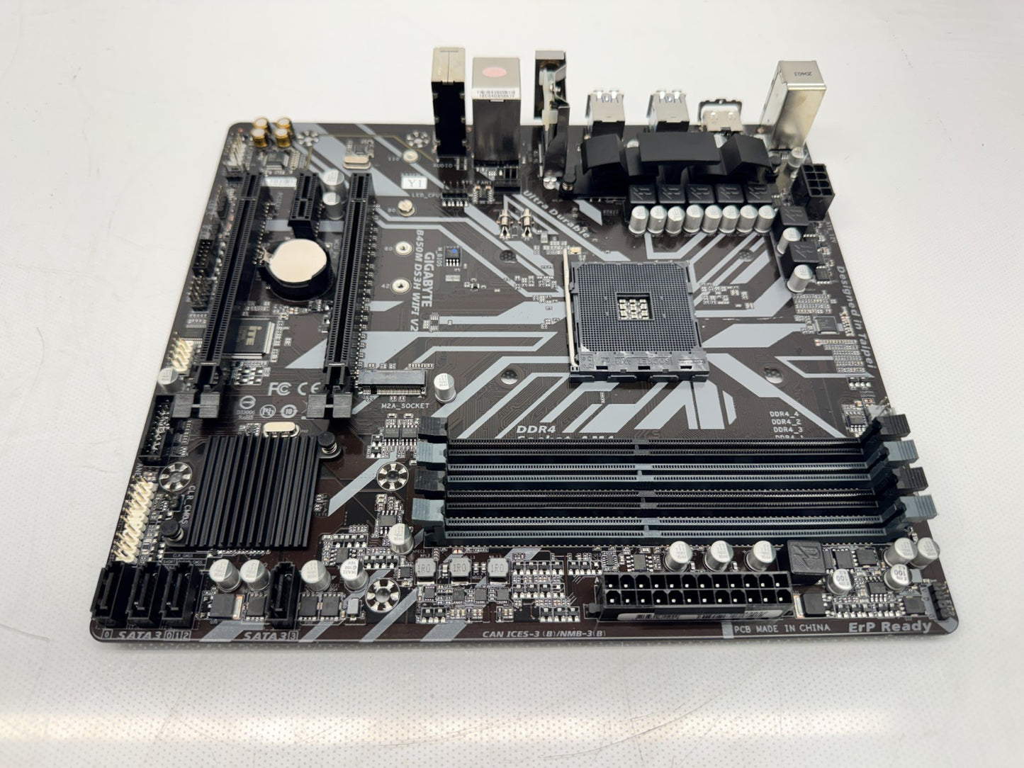 GIGABYTE B450M DS3H WIFI V2 AMD AM4 Motherboard mATX