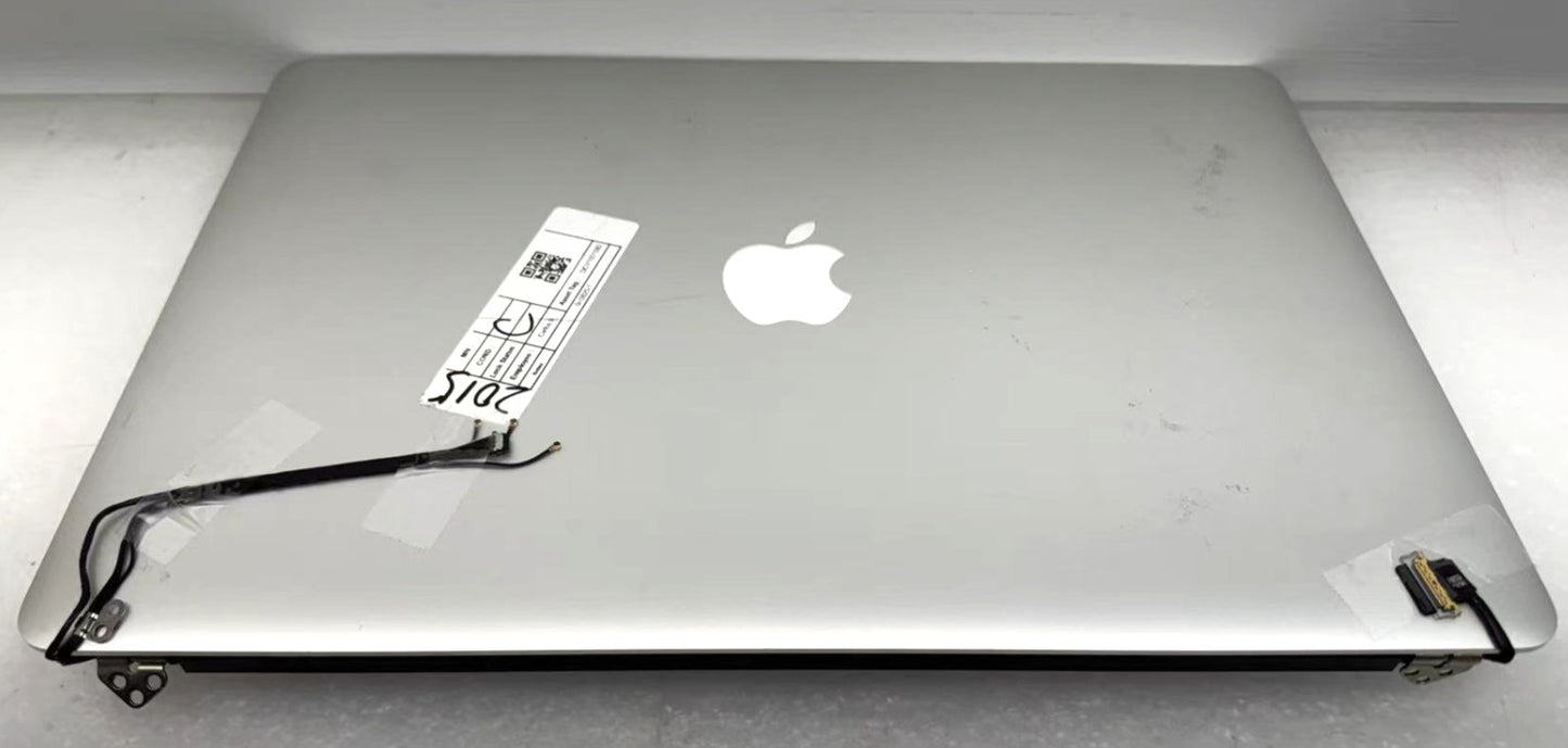 Apple LCD LED Screen Assembly for 15" MacBook Pro Retina A1398 Mid 2015 Silver