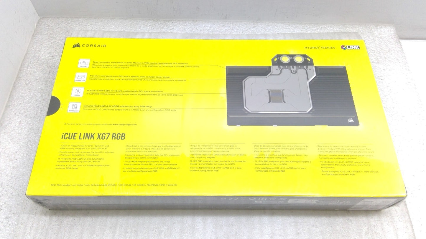 Corsair Hydro X XG7 RGB 4090 FE Water block Backplate (CX-9020019-WW)