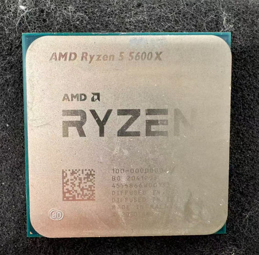 For Parts AMD Ryzen 5 5600X Processor 3.7GHz, 6-Core, 12-Thread Socket AM4