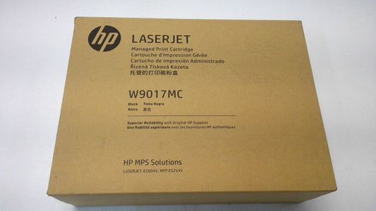 HP W9017MC E50045 E52545 Black Toner Cartridge - GENUINE!