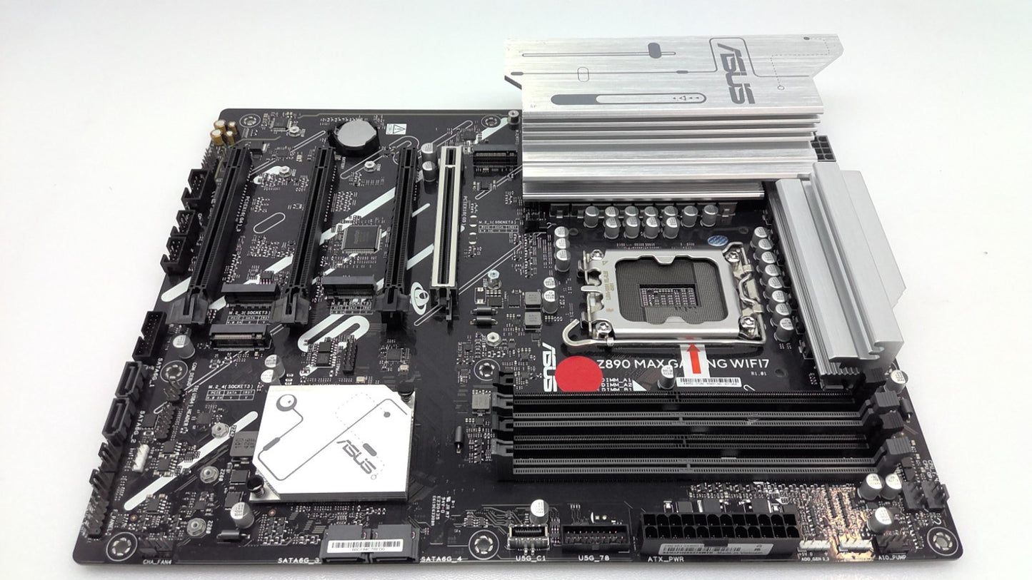 Lot of 3 *For Parts* ASUS B850M MAX GAMING WIFI &2X Z890 MAX GAMING WIFI7/Mixed