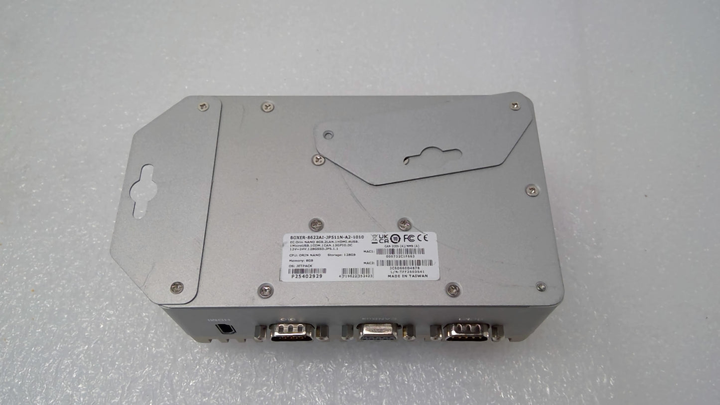 AAEON BOXER-8622AI Embedded Box PC NVIDIA Jetson Orin Nano 8GB RAM 128G SSD
