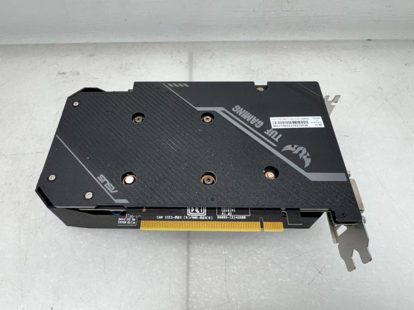 ASUS TUF GeForce GTX 1660 Ti T6G EVO GAMING 6GB GDDR6 Graphics card