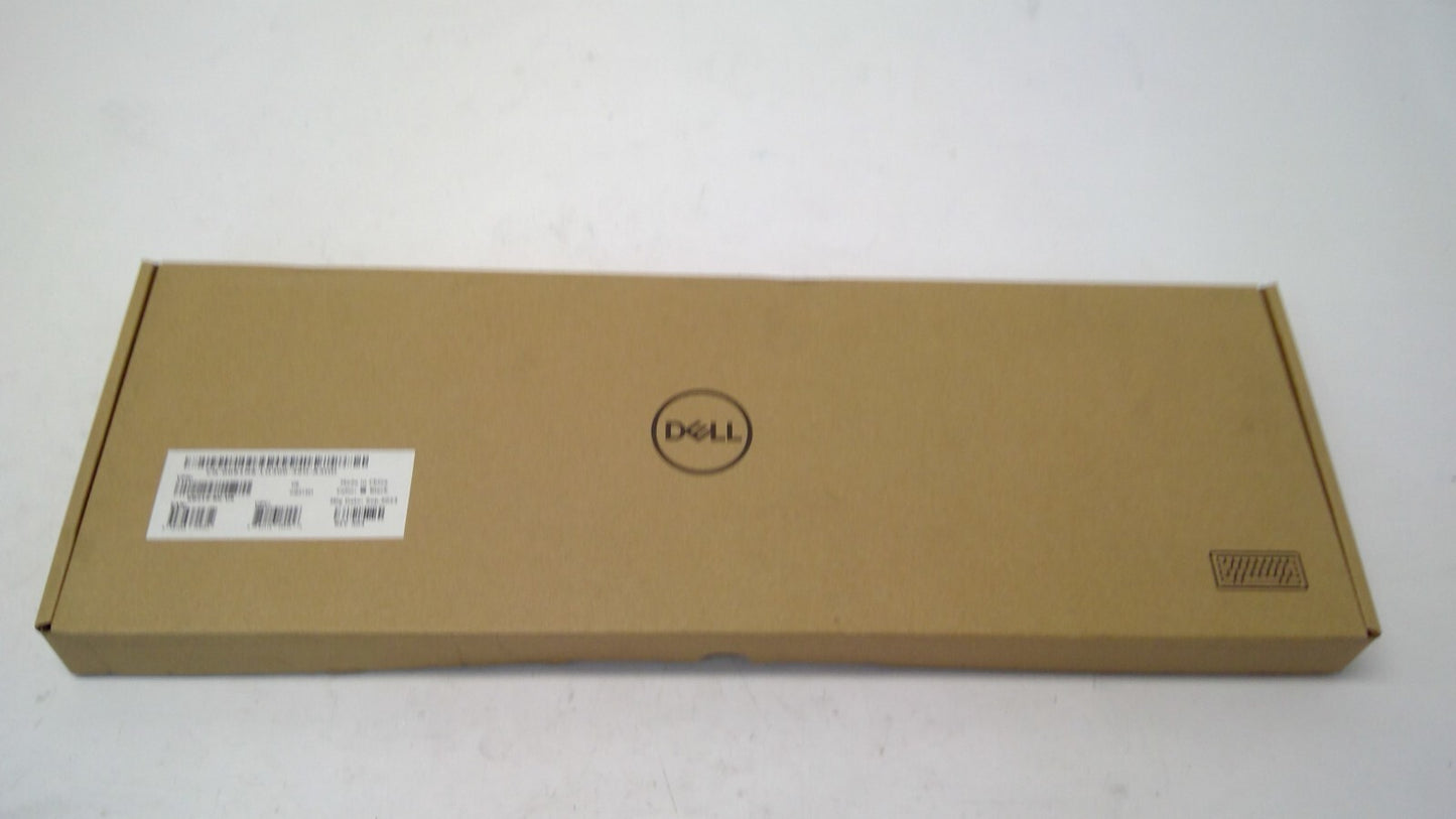 Dell Wired Slim Keyboard KB216-BK-US - Standard Desktop Multimedia USB - Black