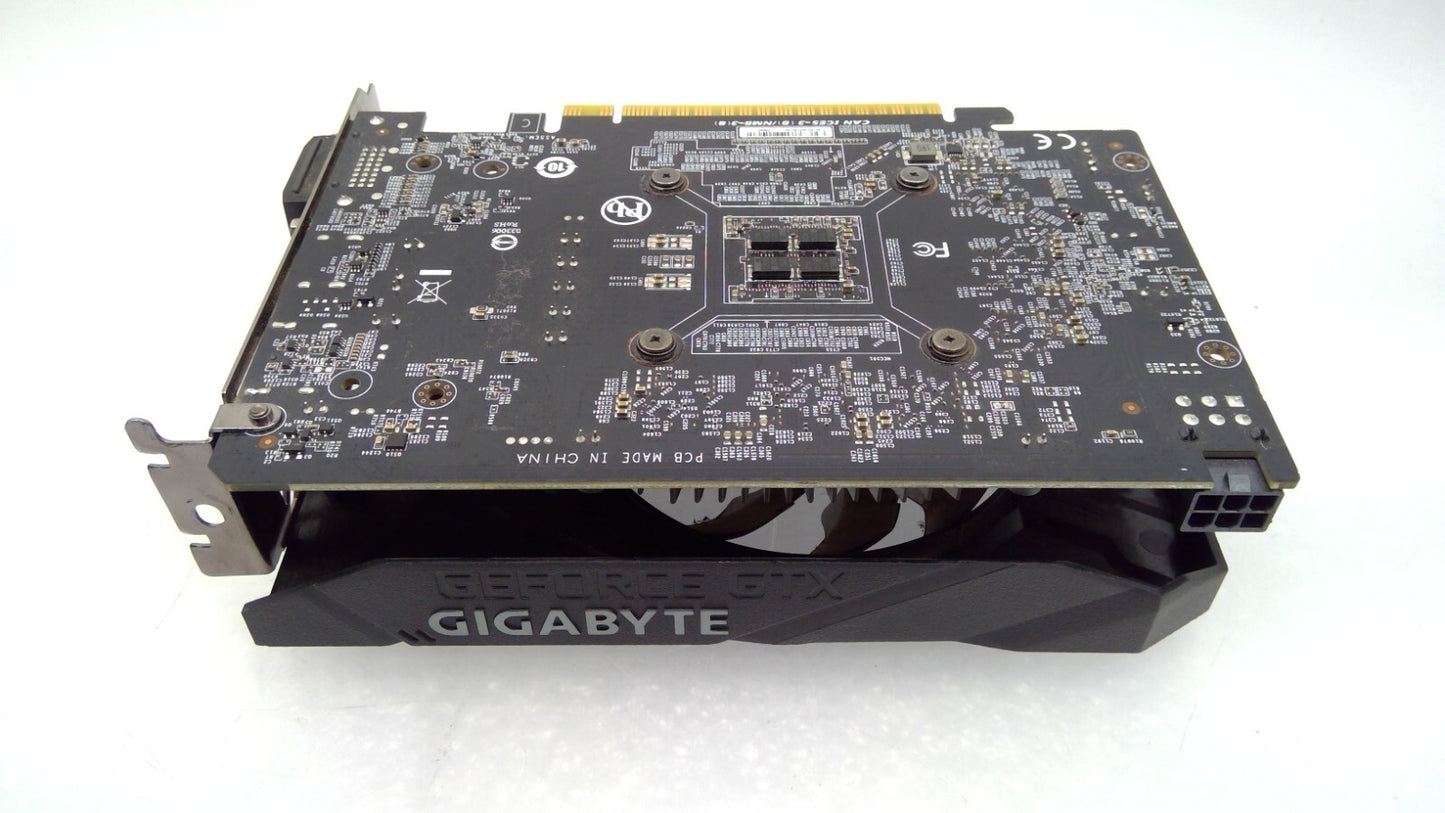 NVIDIA - GIGABYTE GeForce GTX 1650 D6 OC 4GB Graphics Card (GV-N1656OC-4GD)