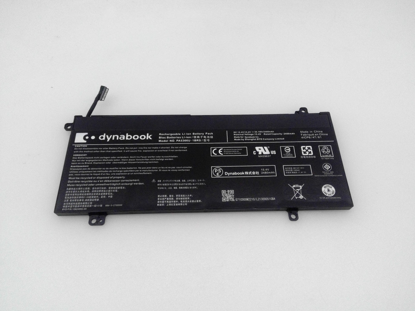 Genuine PA5366U-1BRS  Laptop Battery for Toshiba Dynabook Satellite Pro L50-G