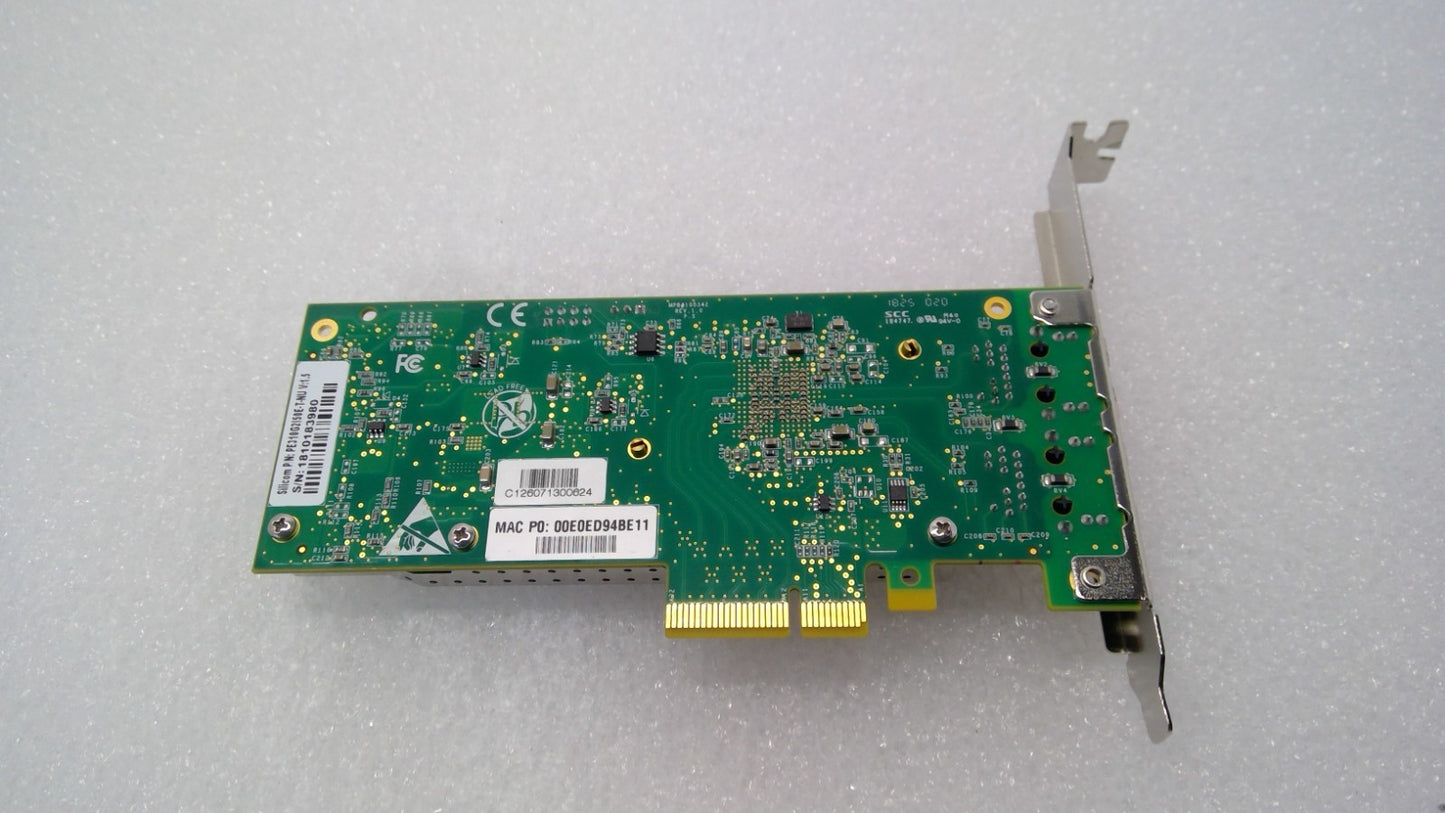 Silicom P/N: PE310G2I50E-T-NU  X550-T2 Dual-Port 10GbE PCIe x4 Network Adapter
