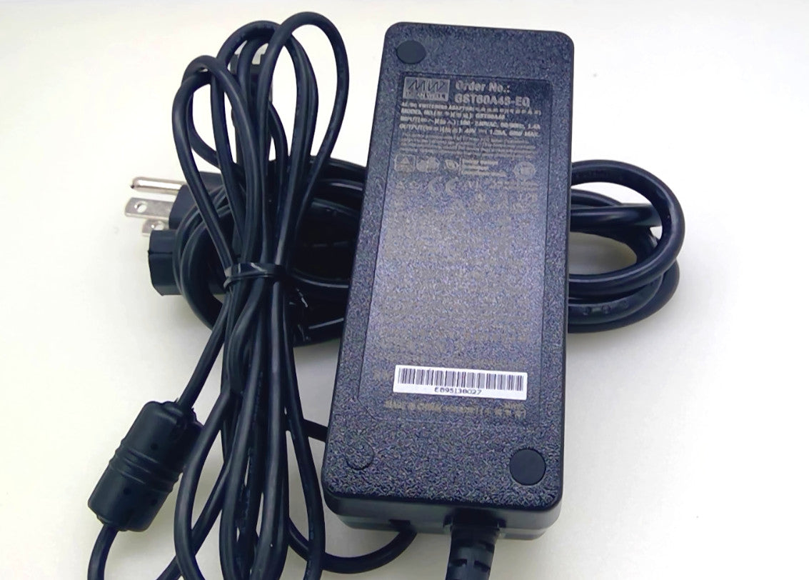 MEAN WELL GST60A48-EQ 60W AC/DC Power Adapter 48V 1.25A 4-Pin