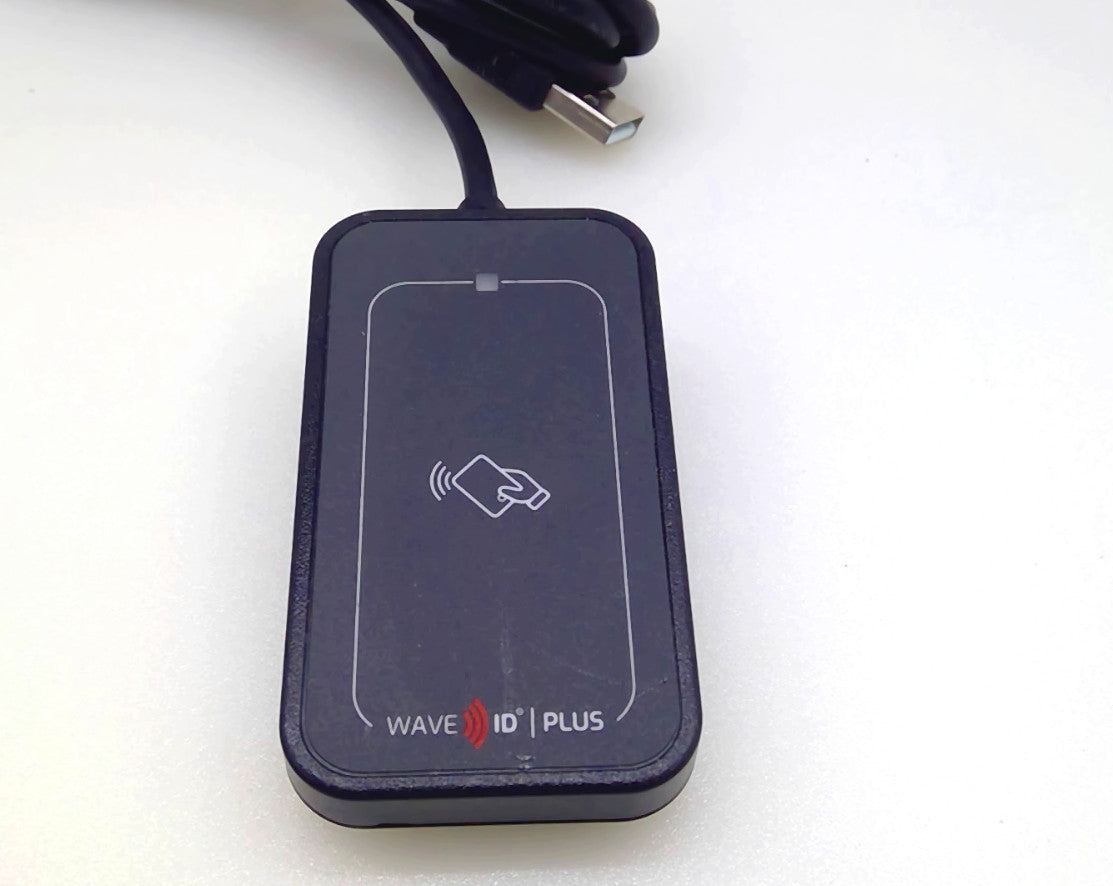 rf IDEAS WAVE ID Plus RDR-80031BKU USB RFID Proximity Card Reader