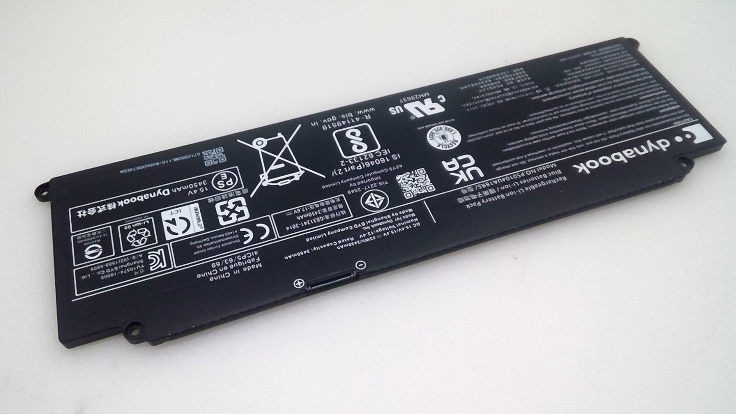 Genuine PS0104UA1BRS Battery for Dynabook U30 Tecra A40-J-12E,Portege X40-K