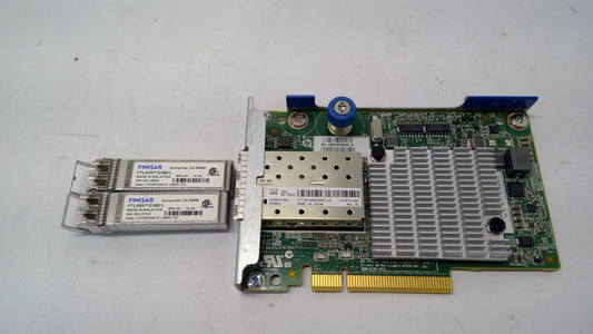 HP 647579-001/649869-001 530FLR 10GB Dual Port Flexible Ethernet Adapter w/2 SFP